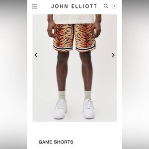 John Elliott mesh shorts